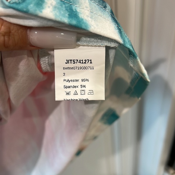 Graphic print tie dye tee - Picture 3 of 4